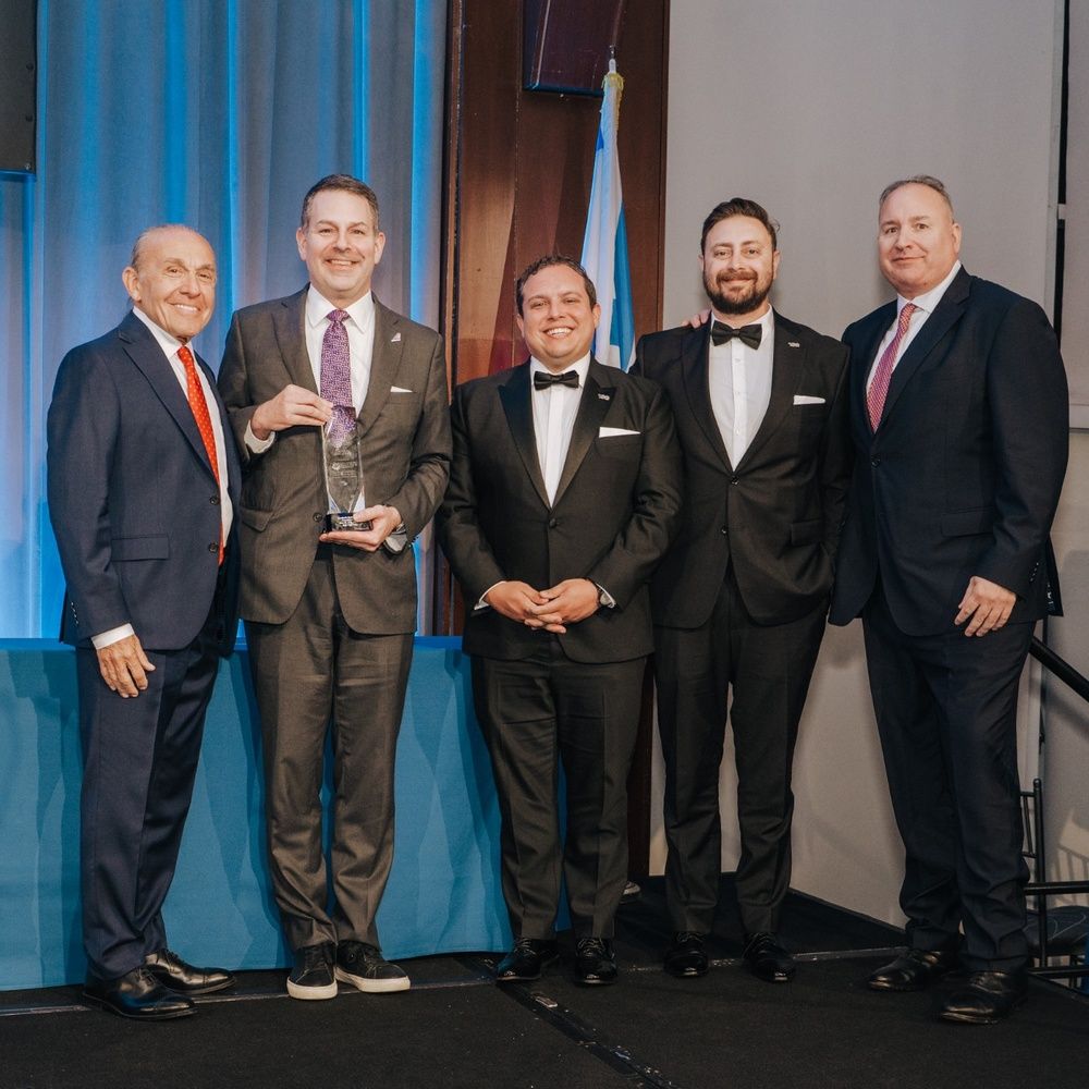 American Airlines received the Auschwitz Jewish Center Foundation’s Medal of Valor