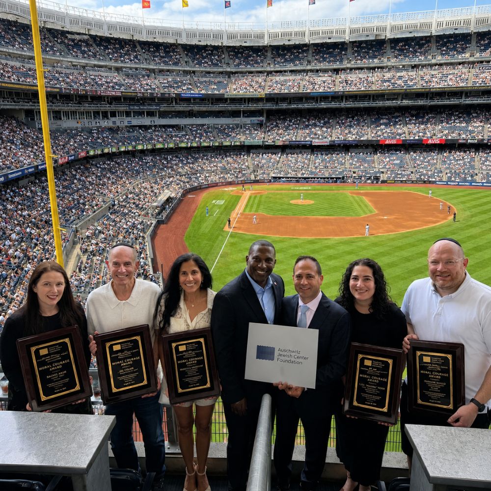 Recipients of the Auschwitz Jewish Center Foundation’s 2026 Moral Courage Awards
